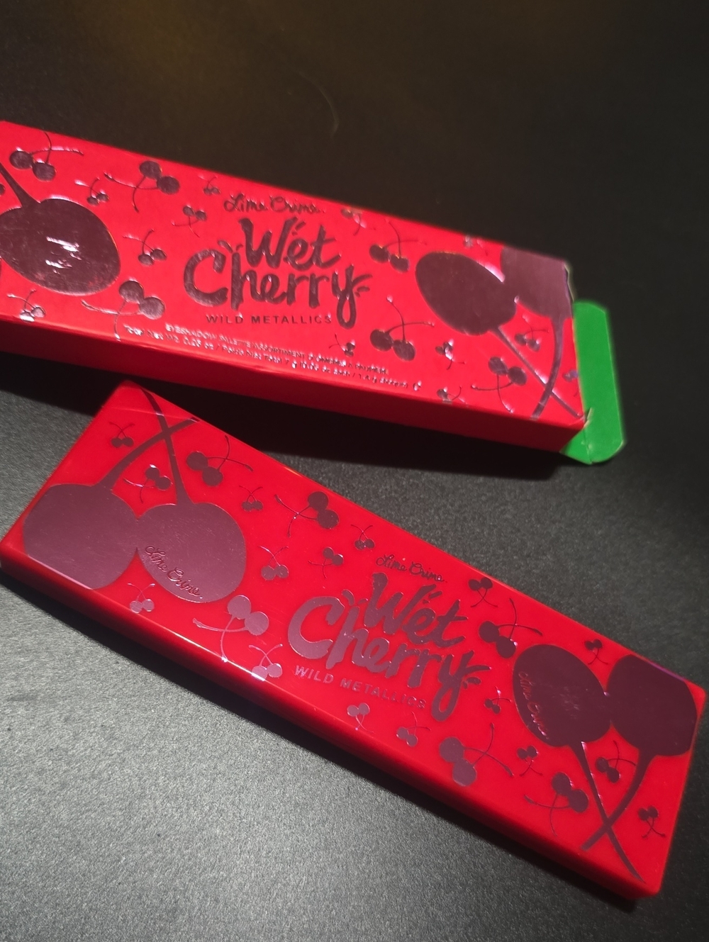 🧚‍♀️ Lime Crime Wild Metallics Wet Cherry Eyeshadow Palette NWT - Picture 4 of 5